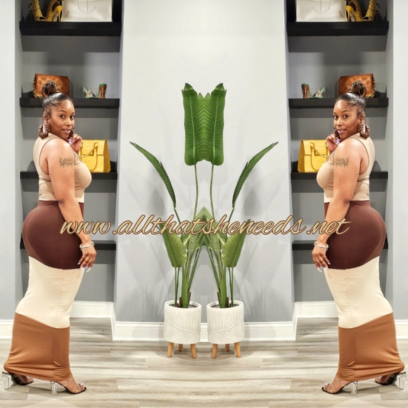 🤎🤎In the Nude Fitted Dress - Picture 1 of 2